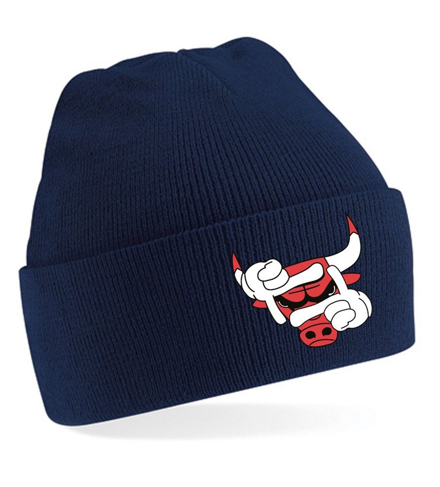 Blondie & Brownie Beanie Unisex Erwachsenen Mütze Bulls Chicago Basketball Michael Kobe von Blondie & Brownie