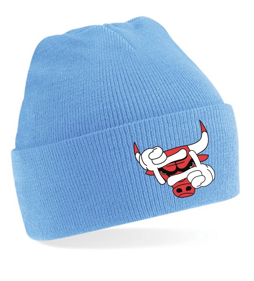 Blondie & Brownie Beanie Unisex Erwachsenen Mütze Bulls Chicago Basketball Michael Kobe von Blondie & Brownie