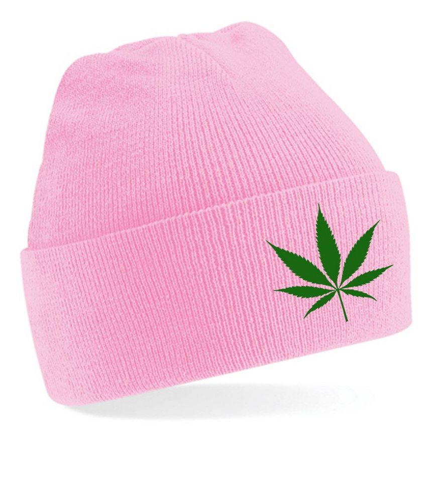 Blondie & Brownie Beanie Unisex Erwachsenen Mütze Cannabis 420 von Blondie & Brownie