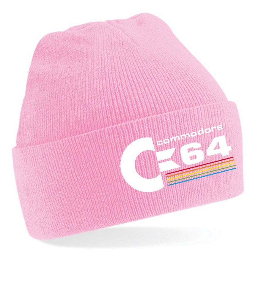 Blondie & Brownie Beanie Unisex Erwachsenen Mütze Commodore 64 Konsole Gaming von Blondie & Brownie