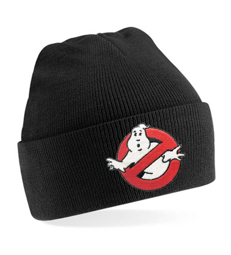Blondie & Brownie Beanie Ghostbusters – Stylische Mütze mit kultigem Logo, Retro-Look von Blondie & Brownie