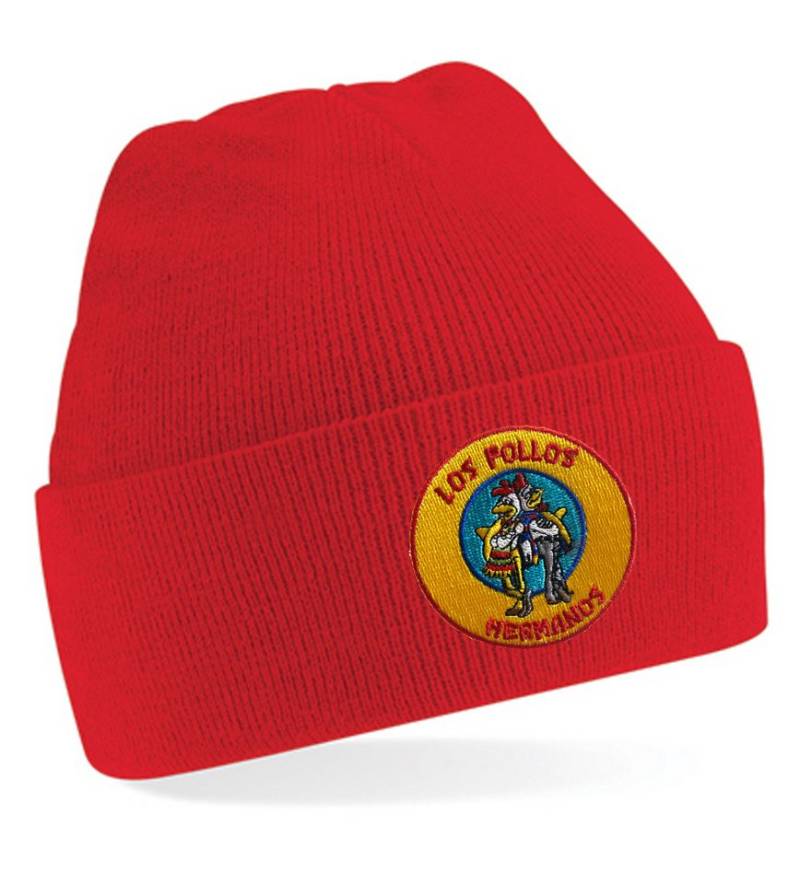 Blondie & Brownie Beanie Los Pollos Hermanos – Kultiges Design für Serien Bad Fans von Blondie & Brownie