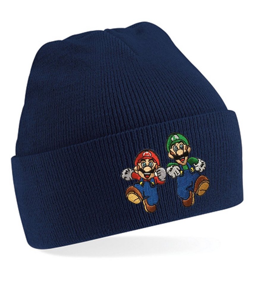 Blondie & Brownie Beanie Mario & Luigi – Kultige Mütze für Super Mario-Fans von Blondie & Brownie