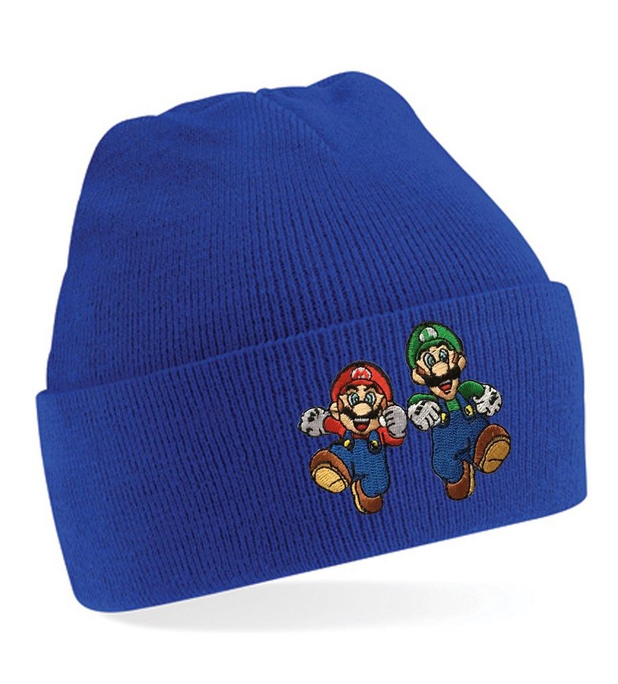 Blondie & Brownie Beanie Mario & Luigi – Kultige Mütze für Super Mario-Fans von Blondie & Brownie