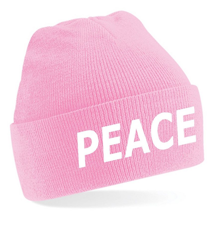 Blondie & Brownie Beanie Unisex Erwachsenen Mütze Peace Nato Frieden von Blondie & Brownie