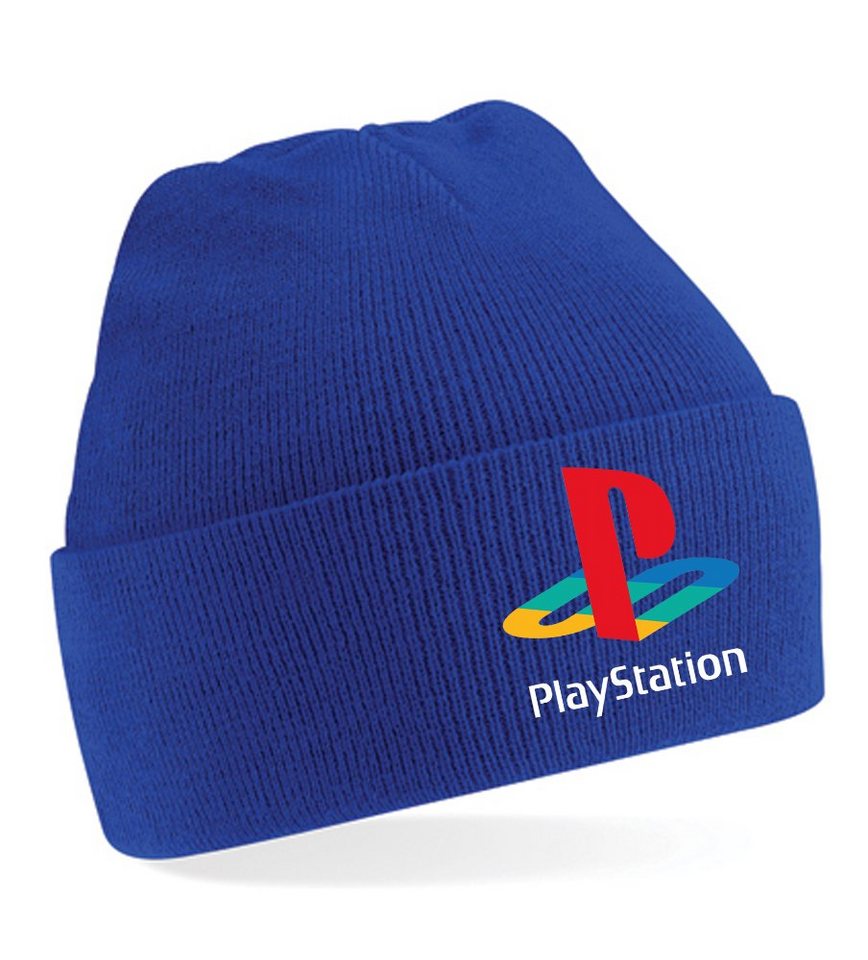 Blondie & Brownie Beanie Unisex Erwachsenen Mütze Playstation Konsole Gaming von Blondie & Brownie