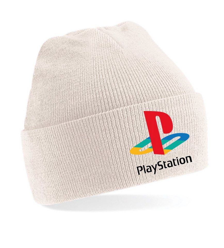 Blondie & Brownie Beanie Unisex Erwachsenen Mütze Playstation Konsole Gaming von Blondie & Brownie