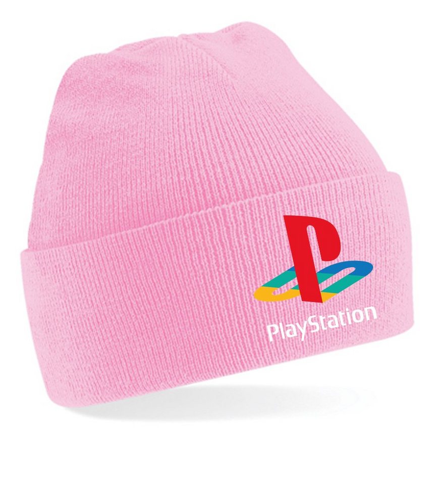 Blondie & Brownie Beanie Unisex Erwachsenen Mütze Playstation Konsole Gaming von Blondie & Brownie