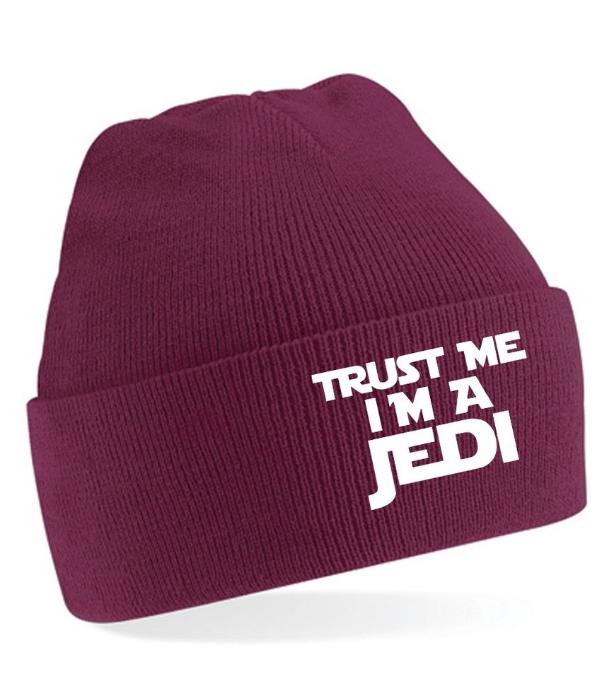 Blondie & Brownie Beanie Unisex Erwachsenen Mütze Trust Jedi Yoda Sterne Star von Blondie & Brownie