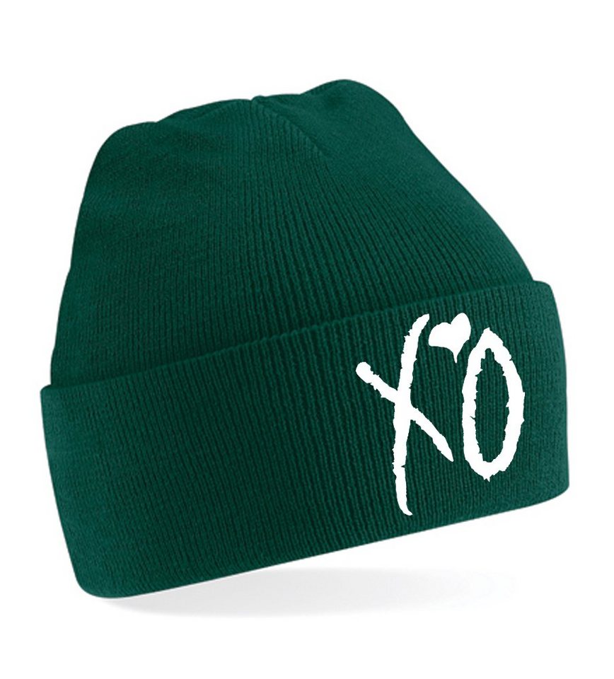 Blondie & Brownie Beanie Unisex Erwachsenen Mütze XO Kisses and Hugs Weeknd von Blondie & Brownie