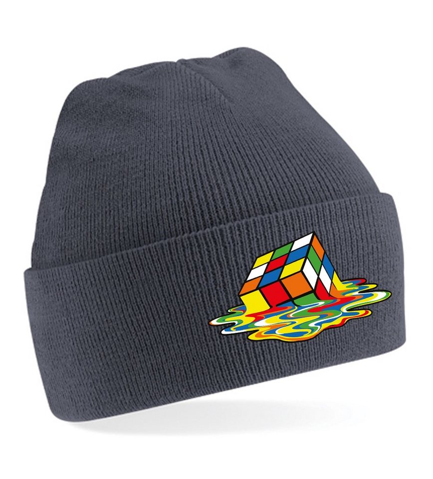 Blondie & Brownie Beanie Unisex Erwachsenen Mütze Zauberwürfel Cube Rubix Sheldon Blondie & Brownie Beanie Unisex Erwachsenen Mütze Zauberwürfel Cube Rubix Sheldon von Blondie & Brownie