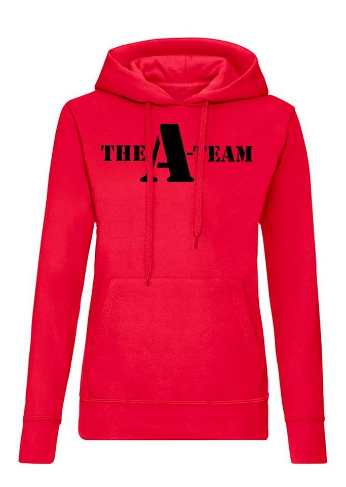 Blondie & Brownie Hoodie Damen A Team Logo Print Van Bus Murdock Hannibal Serie mit Kapuze von Blondie & Brownie