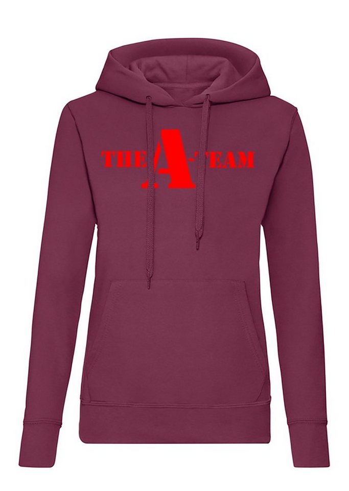 Blondie & Brownie Hoodie Damen A Team Logo Print Van Bus Murdock Hannibal Serie mit Kapuze von Blondie & Brownie