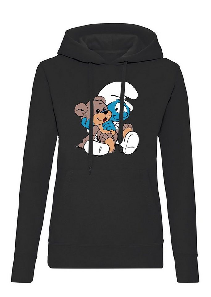 Blondie & Brownie Hoodie Damen Babyschlumpf Schlümpfe Serie Teddybär Teddy Bär Schlumpf mit Kapuze Blondie & Brownie Hoodie Damen Babyschlumpf Schlümpfe Serie Teddybär Teddy Bär Schlumpf mit Kapuze von Blondie & Brownie
