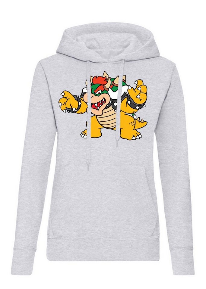 Blondie & Brownie Hoodie Damen Bowser Mario Yoshi Luigi Game Gamer Konsole Retro mit Kapuze Blondie & Brownie Hoodie Damen Bowser Mario Yoshi Luigi Game Gamer Konsole Retro mit Kapuze von Blondie & Brownie