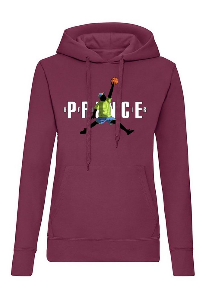 Blondie & Brownie Hoodie Damen Fresh Prince Bel Air Basketball mit Kapuze von Blondie & Brownie