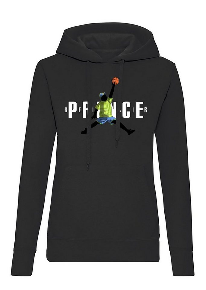 Blondie & Brownie Hoodie Damen Fresh Prince Bel Air Basketball mit Kapuze von Blondie & Brownie