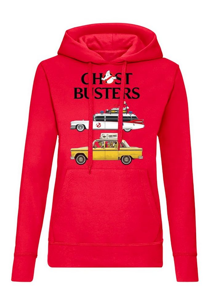 Blondie & Brownie Hoodie Damen Ghostbusters Cars Auto Geisterjäger Geister Film Ghost mit Kapuze von Blondie & Brownie