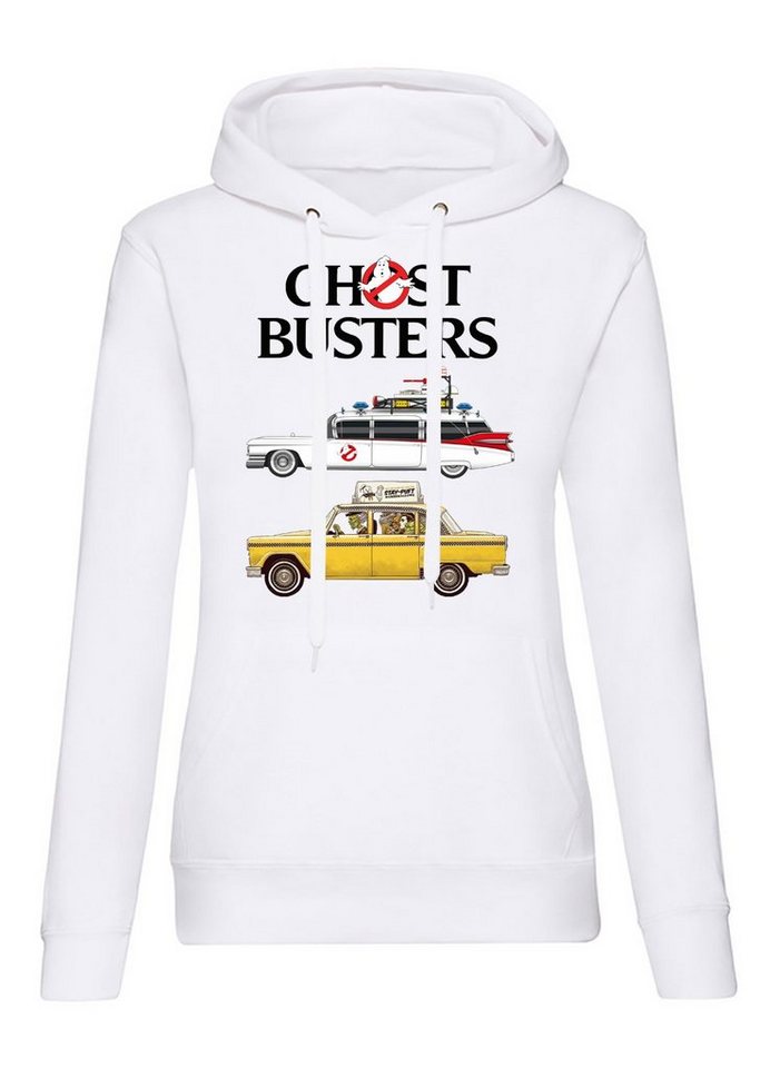 Blondie & Brownie Hoodie Damen Ghostbusters Cars Auto Geisterjäger Geister Film Ghost mit Kapuze von Blondie & Brownie