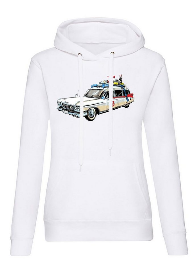 Blondie & Brownie Hoodie Damen Ghostbusters Cars Auto Geisterjäger Geister Film Ghost mit Kapuze von Blondie & Brownie