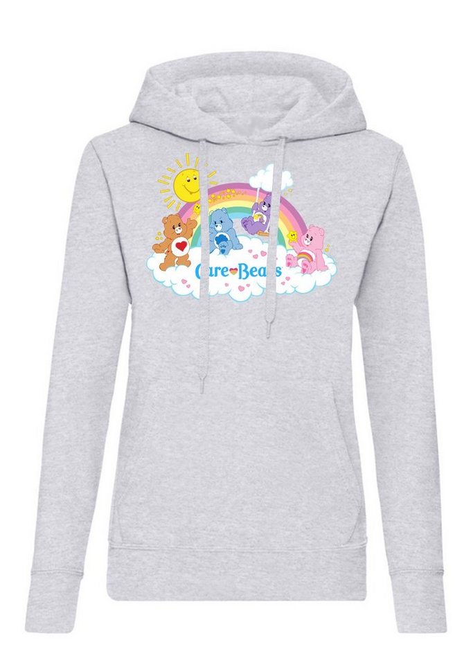 Blondie & Brownie Hoodie Damen Glücksbärchis Care Bears Hab Dich lieb Bärchi Wolkenland Mit Kängurutasche, Mit Kapuze Blondie & Brownie Hoodie Damen Glücksbärchis Care Bears Hab Dich lieb Bärchi Wolkenland Mit Kängurutasche, Mit Kapuze von Blondie & Brownie