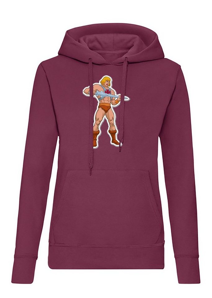 Blondie & Brownie Hoodie Damen He-Man MotU Masters of The Universe mit Kapuze von Blondie & Brownie