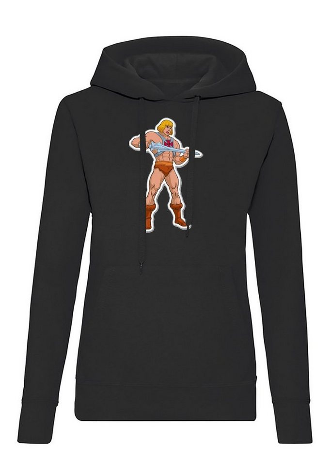 Blondie & Brownie Hoodie Damen He-Man MotU Masters of The Universe mit Kapuze von Blondie & Brownie