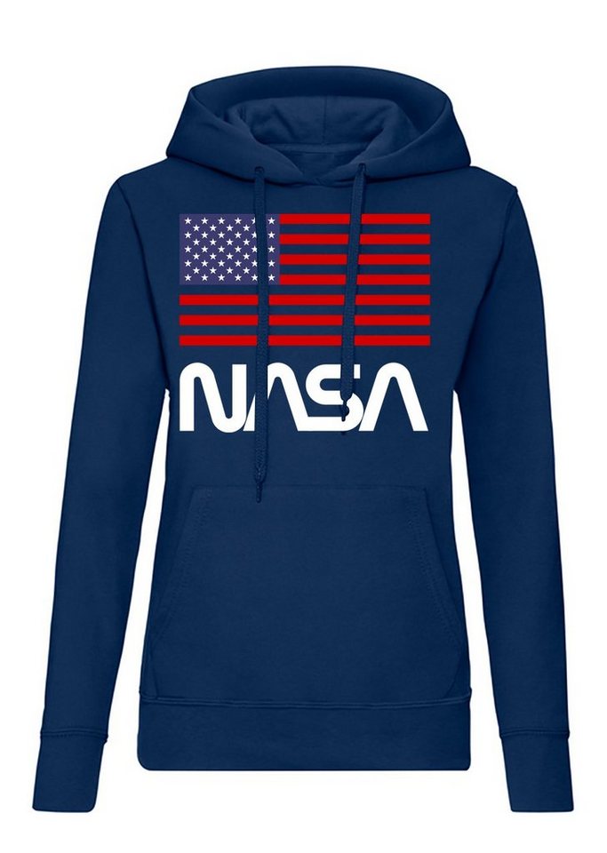 Blondie & Brownie Hoodie Damen NasaUSA Raketen Hoodie mit Kapuze Blondie & Brownie Hoodie Damen NasaUSA Raketen Hoodie mit Kapuze von Blondie & Brownie