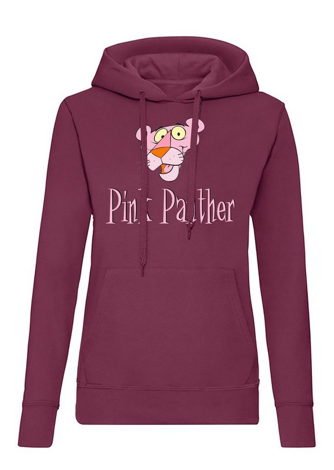 Blondie & Brownie Hoodie Damen Pink Panther Rosarote Inspector Comic Cartoon mit Kapuze von Blondie & Brownie