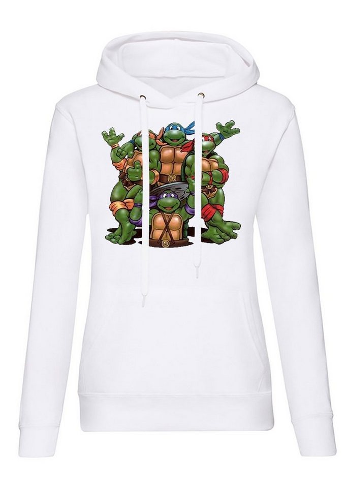 Blondie & Brownie Hoodie Damen Turtles Hoodie mit Kapuze von Blondie & Brownie