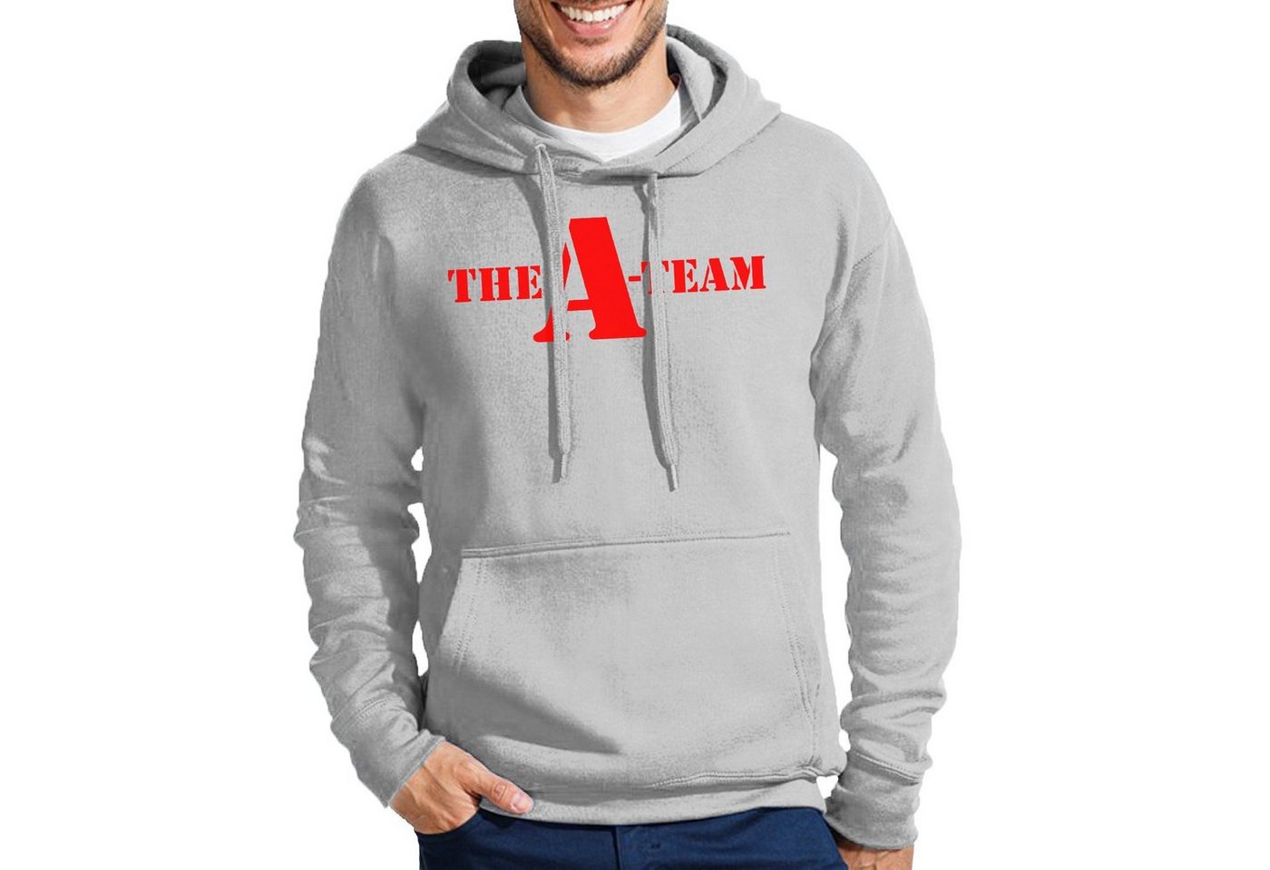 Blondie & Brownie Hoodie Herren A Team Logo Print Van Bus Murdock Hannibal Serie mit Kapuze von Blondie & Brownie