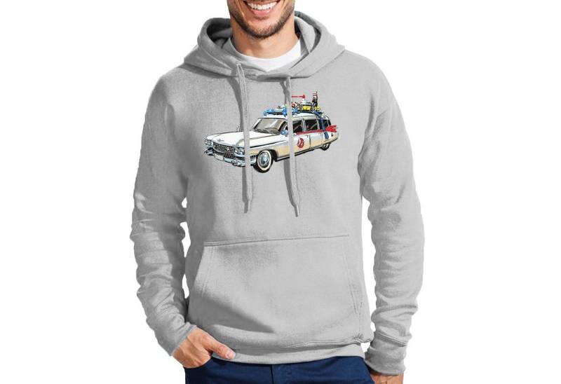 Blondie & Brownie Hoodie Herren Ghostbusters Cars Auto Geisterjäger Geister Film Ghost mit Kapuze von Blondie & Brownie
