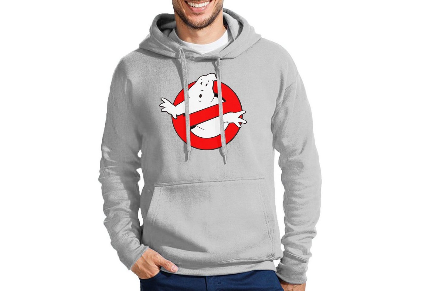 Blondie & Brownie Hoodie Herren Ghostbusters Ghost Geister Geisterjäger Mit Kapuze von Blondie & Brownie