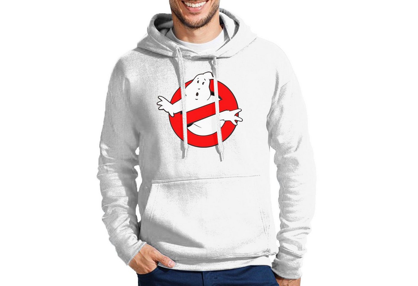 Blondie & Brownie Hoodie Herren Ghostbusters Ghost Geister Geisterjäger Mit Kapuze von Blondie & Brownie