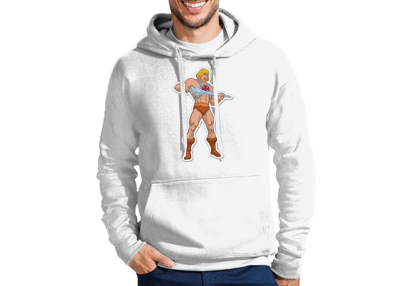 Blondie & Brownie Hoodie Herren He-Man MotU Masters of The Universe Mit Kapuze von Blondie & Brownie