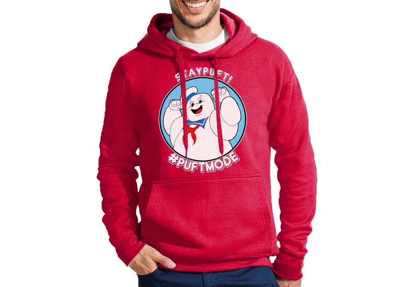 Blondie & Brownie Hoodie Herren Marshmallowman Ghostbusters Slimer Geisterjäger mit Kapuze Blondie & Brownie Hoodie Herren Marshmallowman Ghostbusters Slimer Geisterjäger mit Kapuze von Blondie & Brownie