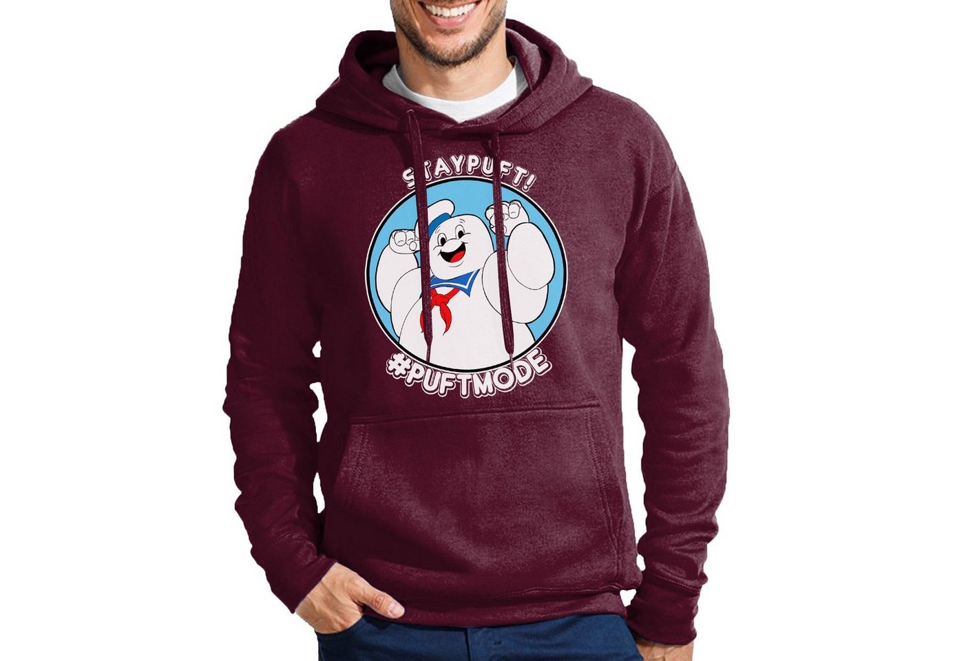 Blondie & Brownie Hoodie Herren Marshmallowman Ghostbusters Slimer Geisterjäger mit Kapuze Blondie & Brownie Hoodie Herren Marshmallowman Ghostbusters Slimer Geisterjäger mit Kapuze von Blondie & Brownie