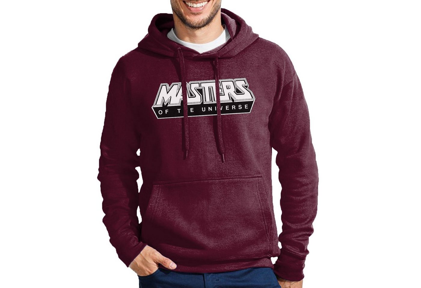 Blondie & Brownie Hoodie Herren Master Of The Universe MOTU He Man Mit Kapuze von Blondie & Brownie