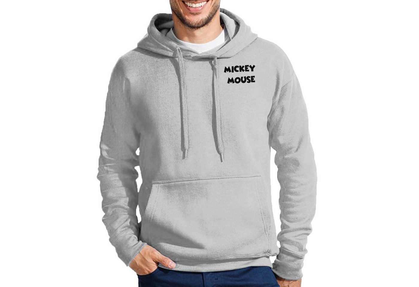 Blondie & Brownie Hoodie Herren Mickey Mouse Brust Minnie Cartoon Zeichentrick Maus mit Kapuze Blondie & Brownie Hoodie Herren Mickey Mouse Brust Minnie Cartoon Zeichentrick Maus mit Kapuze von Blondie & Brownie