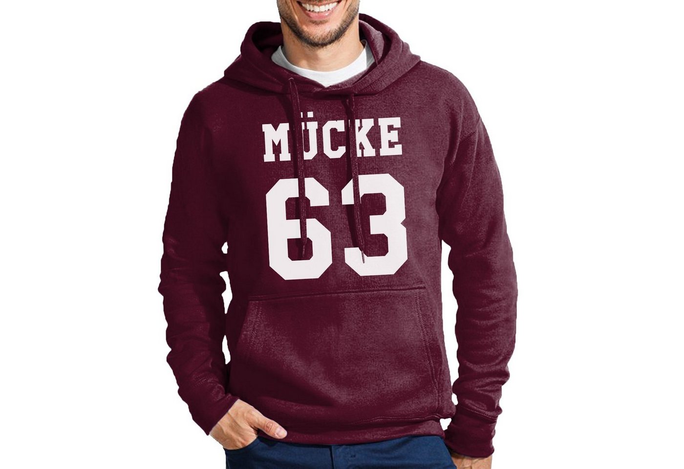 Blondie & Brownie Hoodie Herren Mücke 63 Bulldozer Spruch Print Film Tv mit Kapuze Blondie & Brownie Hoodie Herren Mücke 63 Bulldozer Spruch Print Film Tv mit Kapuze von Blondie & Brownie