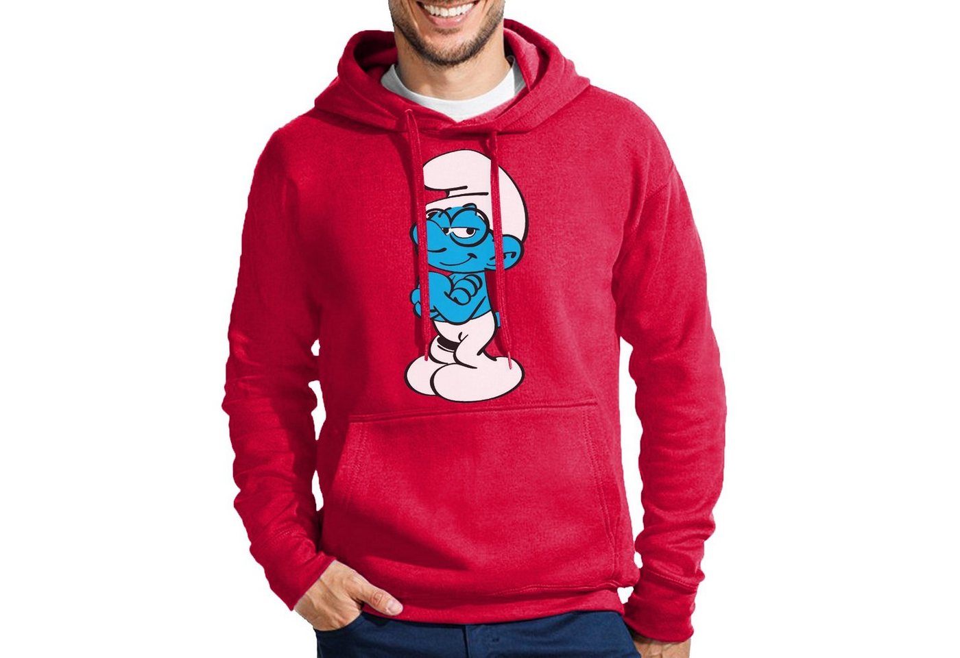 Blondie & Brownie Hoodie Herren Schlaubi Schlumpf Schlümpfe Schlumpfine mit Kapuze Blondie & Brownie Hoodie Herren Schlaubi Schlumpf Schlümpfe Schlumpfine mit Kapuze von Blondie & Brownie