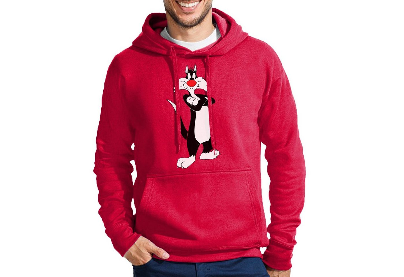 Blondie & Brownie Hoodie Herren Silvester Tweety Looney Cartoon Daffy Duck mit Kaputze Blondie & Brownie Hoodie Herren Silvester Tweety Looney Cartoon Daffy Duck mit Kaputze von Blondie & Brownie