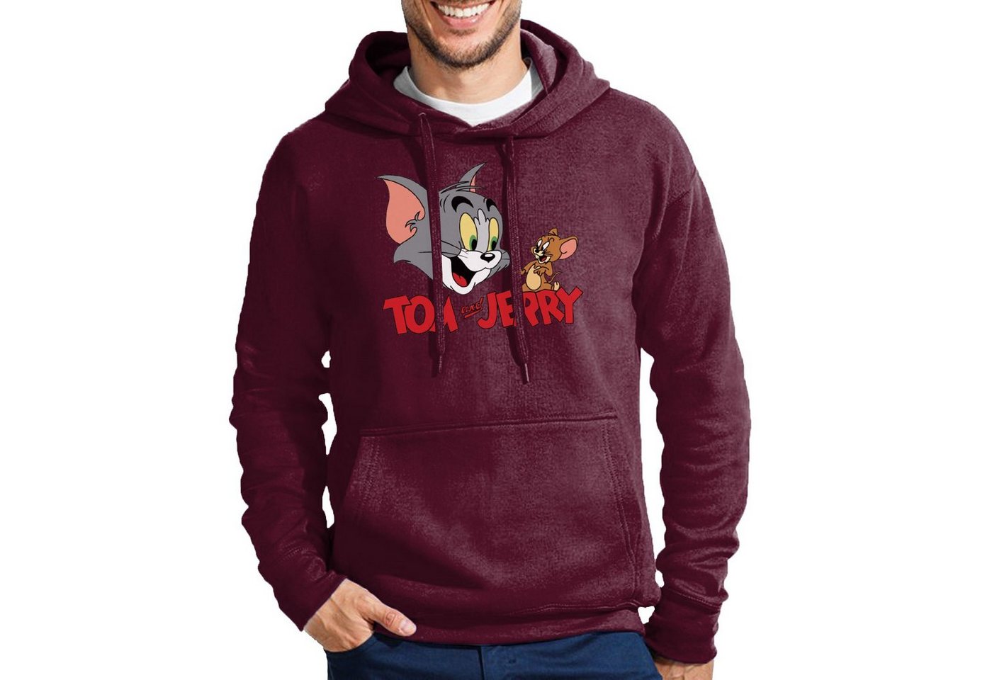 Blondie & Brownie Hoodie Herren Tom Jerry Cartoon Katze Maus Mit Kapuze Blondie & Brownie Hoodie Herren Tom Jerry Cartoon Katze Maus Mit Kapuze von Blondie & Brownie