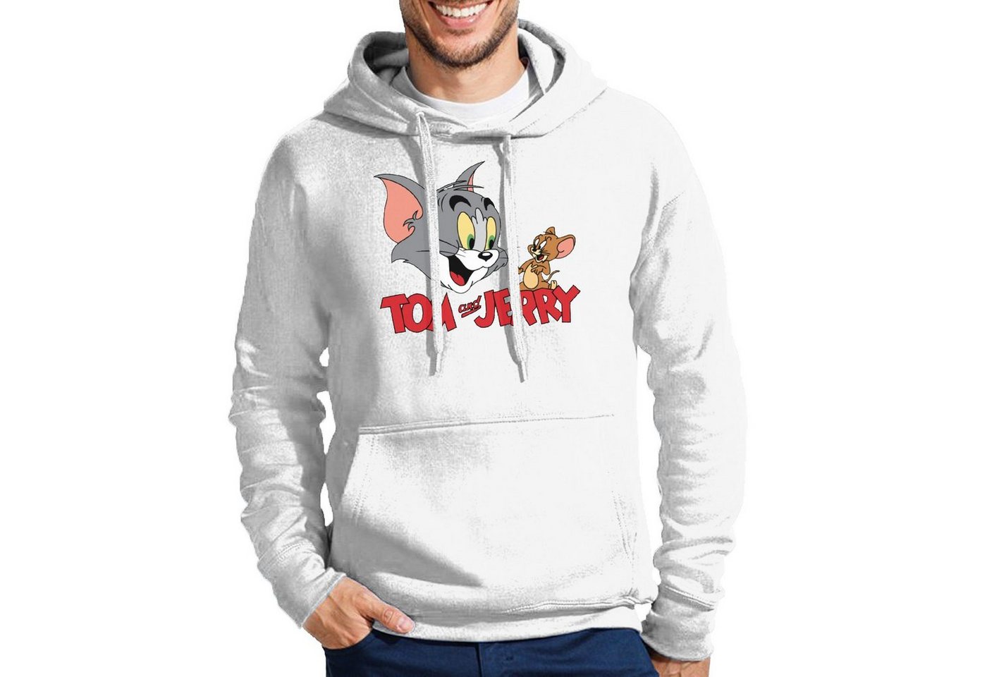 Blondie & Brownie Hoodie Herren Tom&Jerry Hoodie Mit Kapuze von Blondie & Brownie