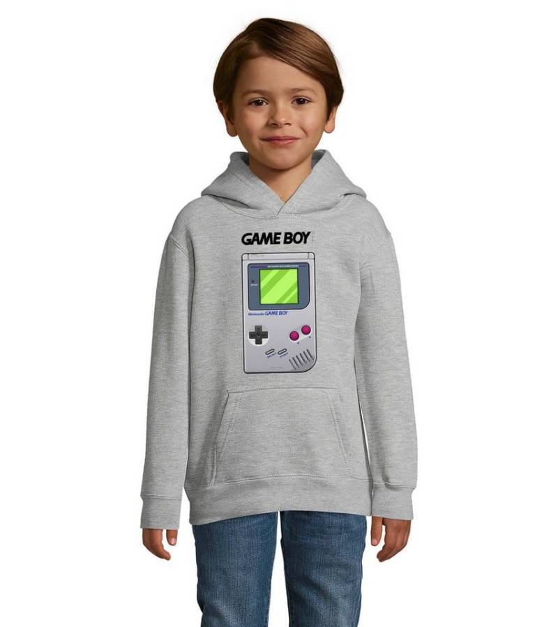 Blondie & Brownie Hoodie Kinder Game Boy Retro Nintendo Konsole Gamer Gaming mit Kapuze von Blondie & Brownie