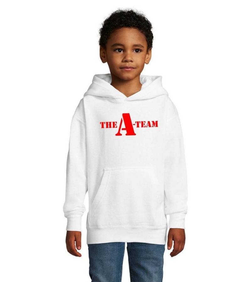 Blondie & Brownie Hoodie Kinder Jungen & Mädchen A Team Logo Print Van Bus Murdock Hannibal mit Kapuze von Blondie & Brownie