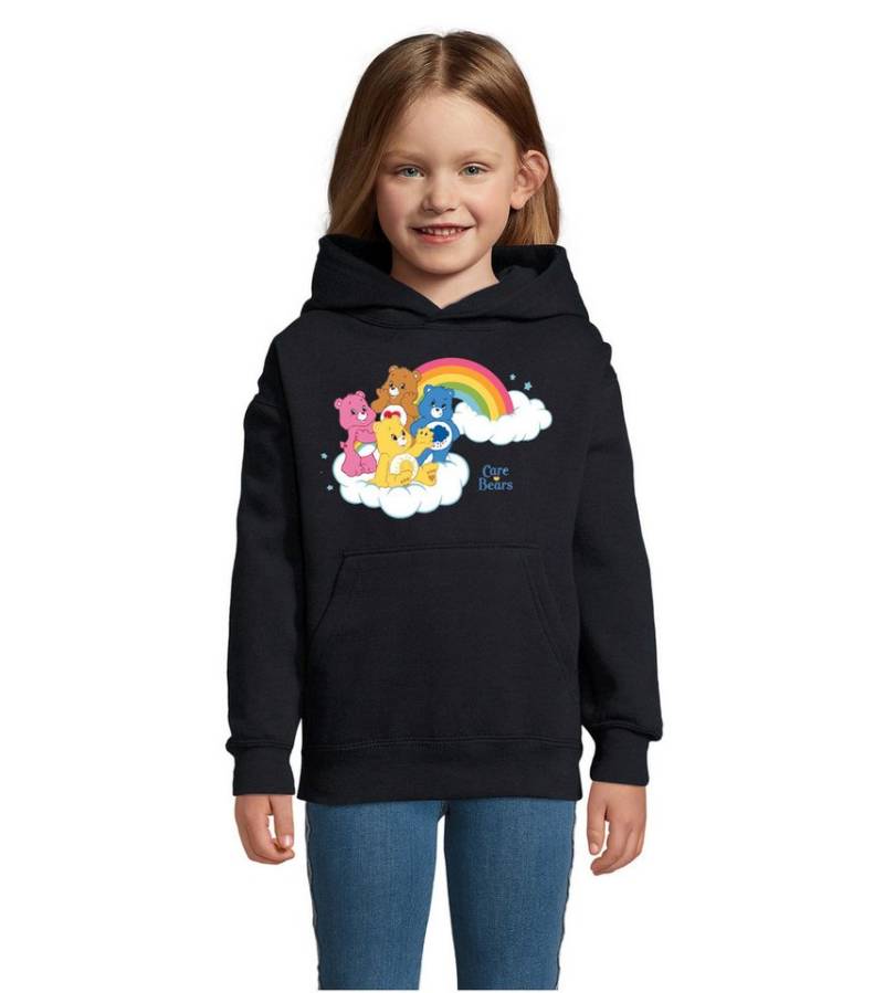 Blondie & Brownie Hoodie Kinder Jungen & Mädchen Glücksbärchis Care Bears Hab Dich lieb Bärchi mit Kapuze von Blondie & Brownie