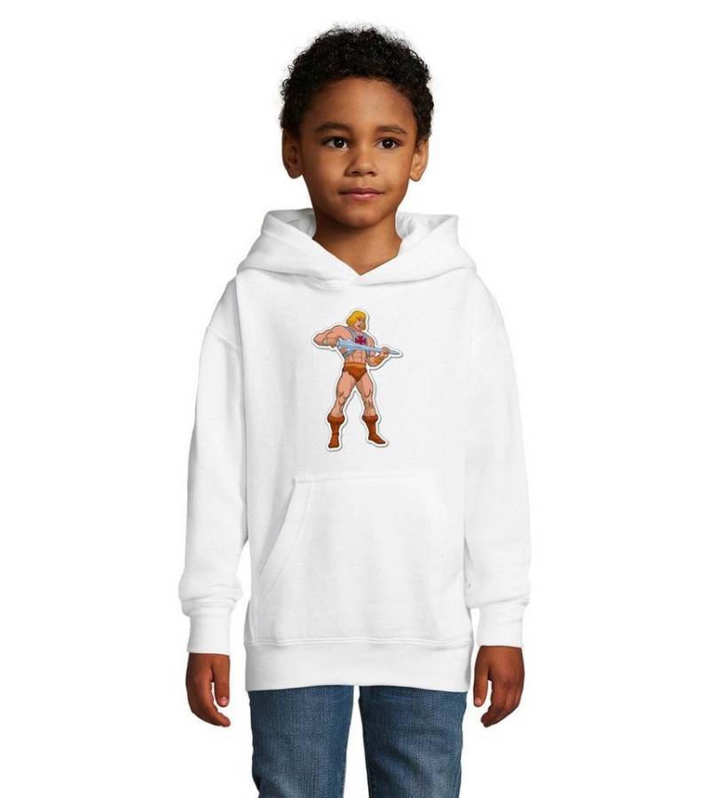 Blondie & Brownie Hoodie Kinder Jungen & Mädchen He-Man MotU Masters of The Universe mit Kapuze von Blondie & Brownie
