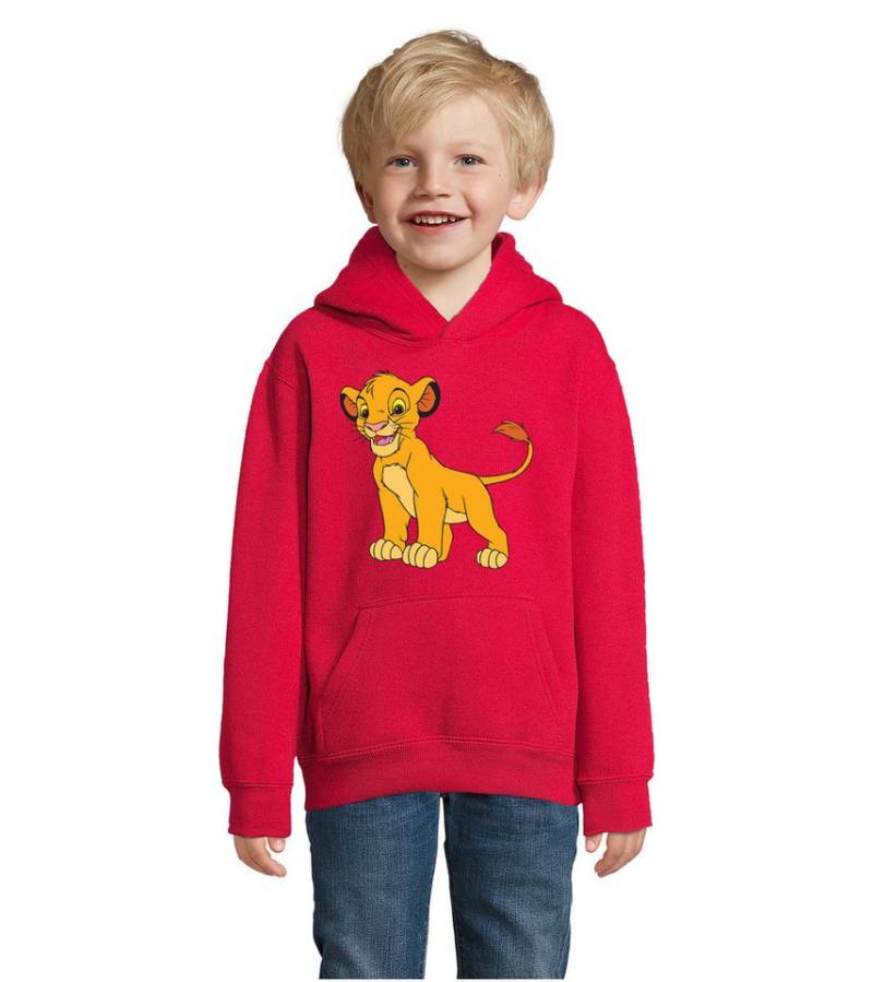 Blondie & Brownie Hoodie Simba – Kuscheliger Kinder Pullover, Der König der Löwen Design mit Kapuze von Blondie & Brownie
