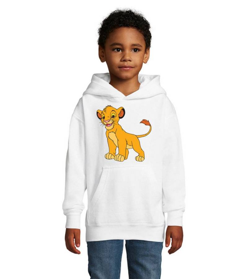 Blondie & Brownie Hoodie Simba – Kuscheliger Kinder Pullover, Der König der Löwen Design mit Kapuze von Blondie & Brownie